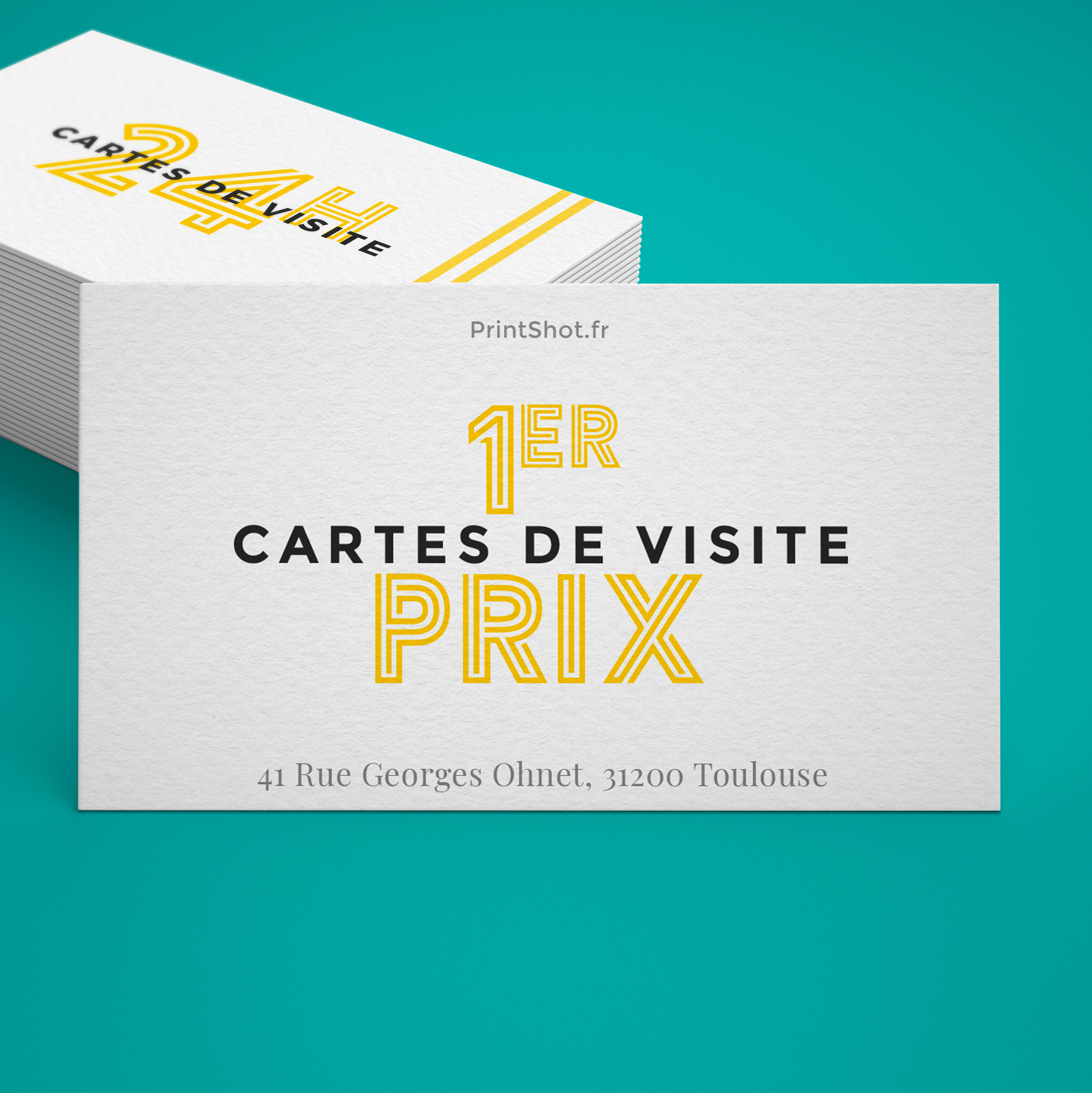 carte de visite 1er prix
