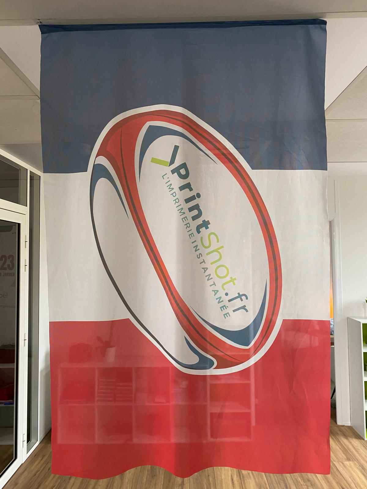 impression drapeau club