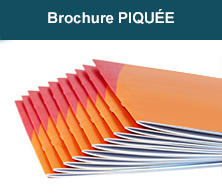impression brochure piqure à cheval