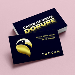 carte dorure à chaud