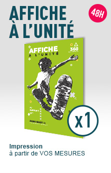 affiche unitaire grand format