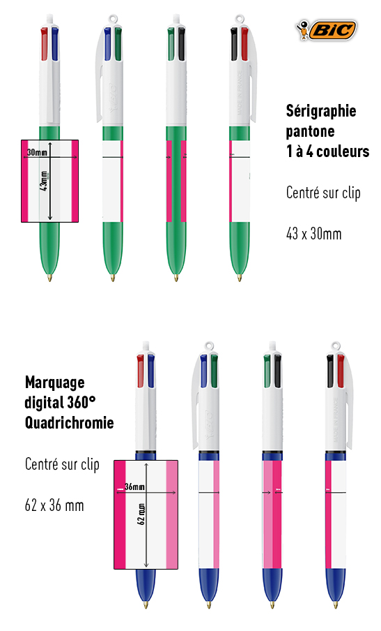 Bic 4 couleurs 