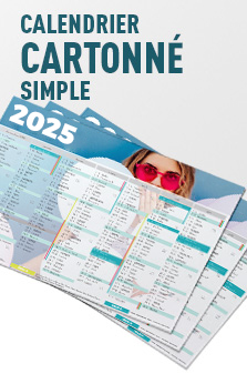 L'Imprimeur de calendrier publicitaire 2024 aimanté!