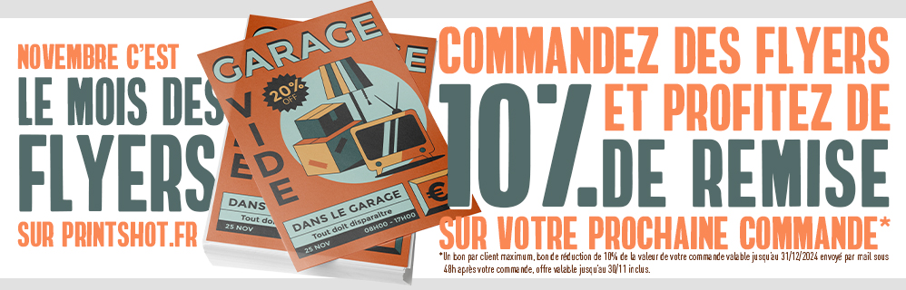 10% offerts pour toute commande