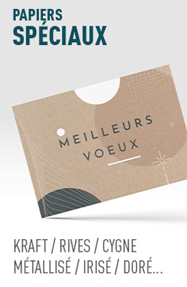 imprimer cartes de correspondance