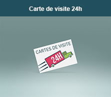 impression carte de visite 24h