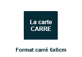 carte de visite carrée en 24H