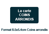 carte de visite coins ronds 24H