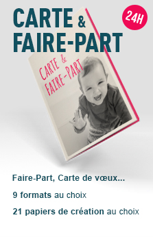 Cartes et faire-part