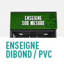 Panneaux rigides : pvc et dibond