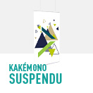 Kakemono suspendu