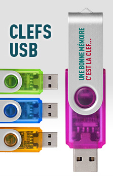 clé usb personnalisable 