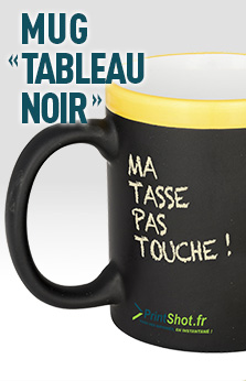 mug tableau noir personnalisable 