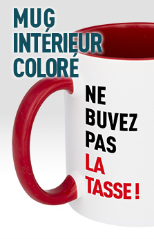 mug coloré personnalisable 