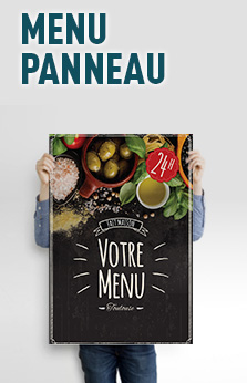 menu panneau 