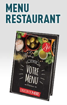 menu de restaurant 