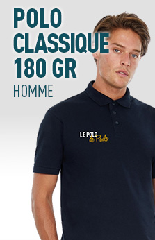 polo homme personnalisé 