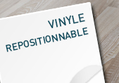 Sticker repositionnable