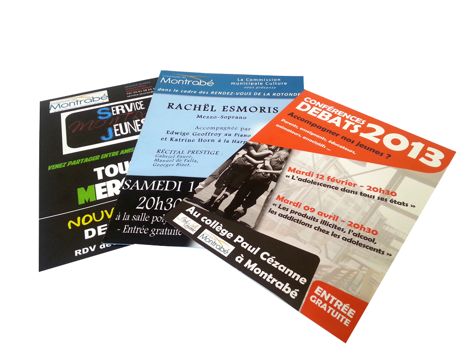 impression flyers mairie