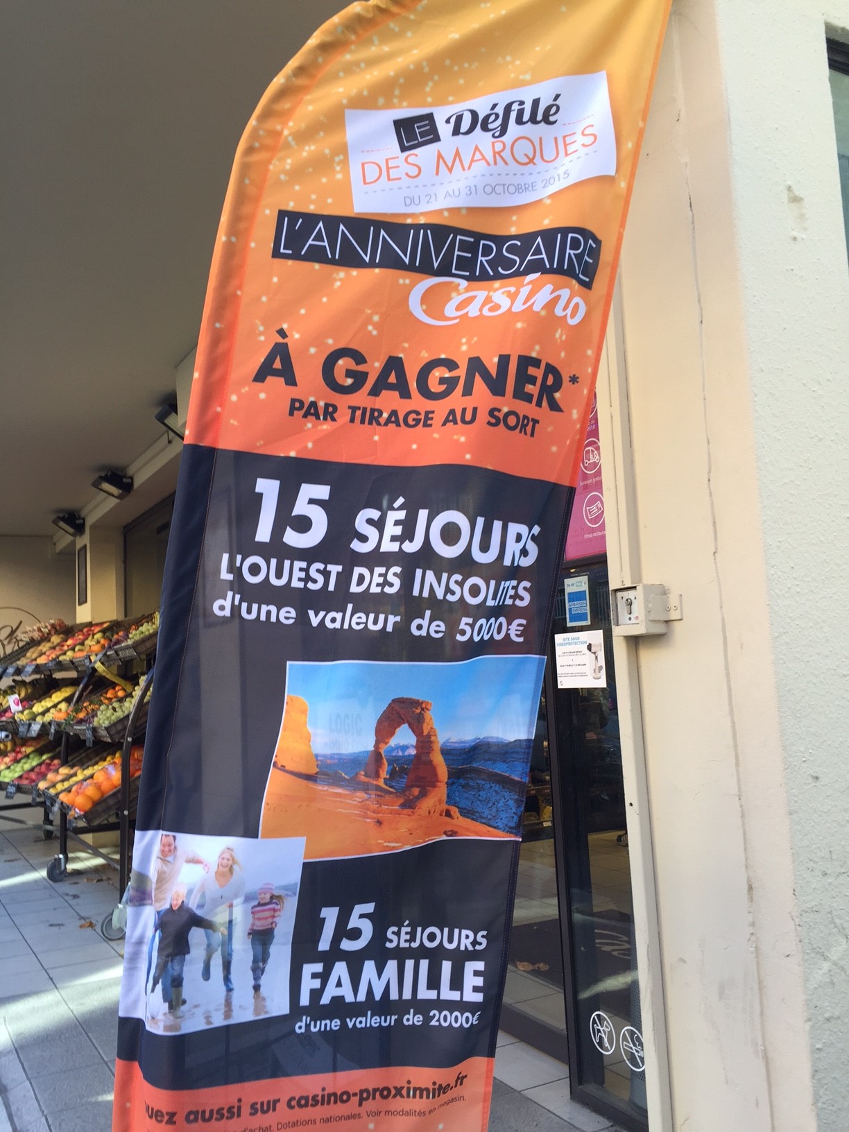 oriflamme publicitaire