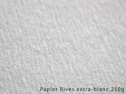 impression papier rives extra blanc