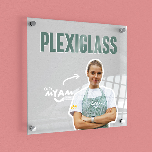 plexiglass imprimé