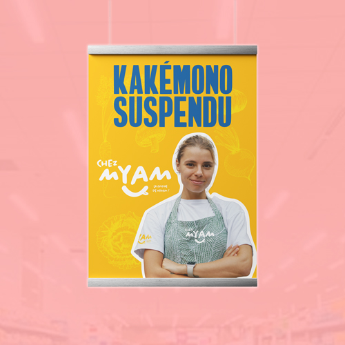 kakemono suspendu discount