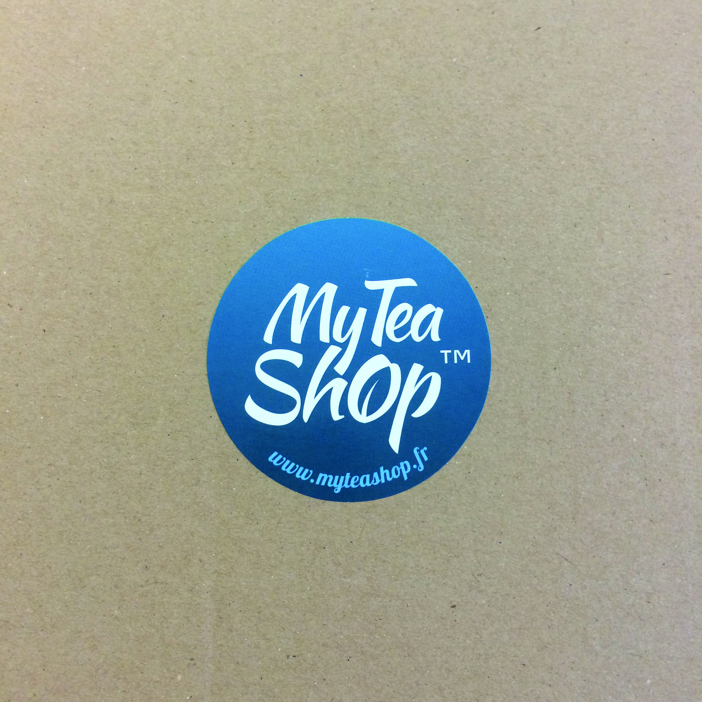 Sticker rond myteashop